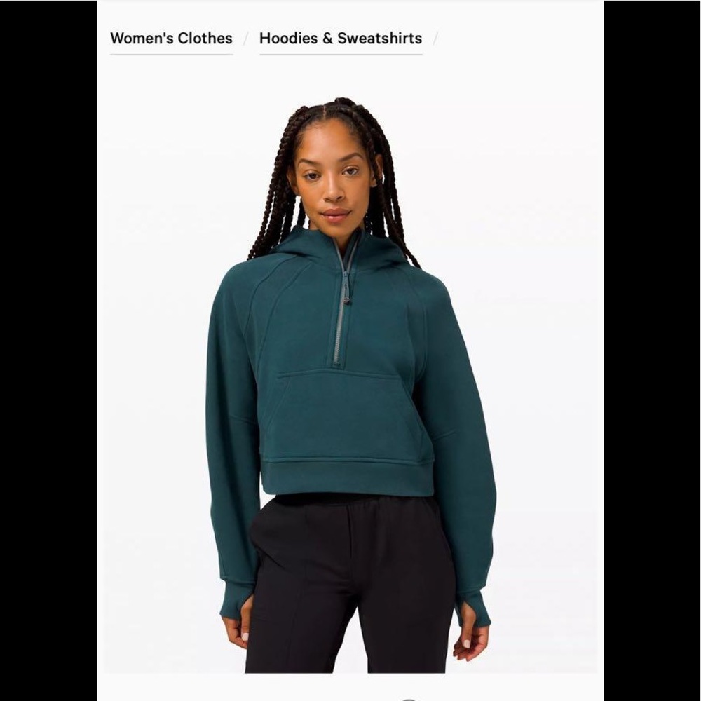 Lululemon Women's On the Move Oversized Fit Scuba- Submarine